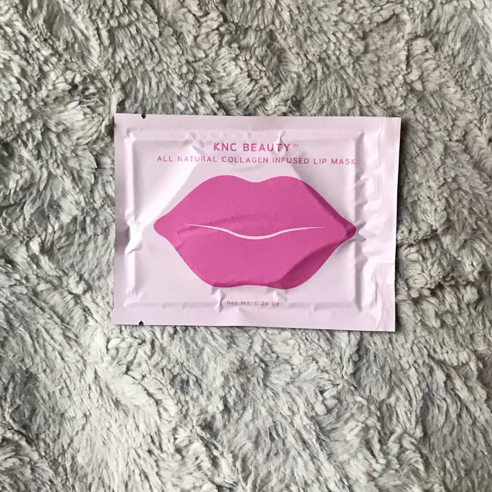 knc beauty all natural collagen infused lip mask